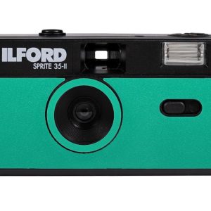 Ilford Analogkamera Sprite 35-II Green & Black