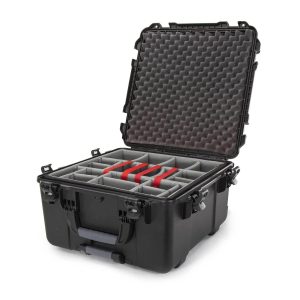 Nanuk Kunststoffkoffer 968 – mit Trennwand Schwarz