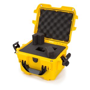 Nanuk Kunststoffkoffer 908 – mit Schaum Gelb