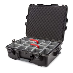 Nanuk Kunststoffkoffer 945 – mit Trennwand Schwarz
