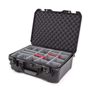 Nanuk Kunststoffkoffer 940 – mit Trennwand Schwarz