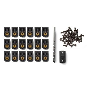 Nanuk Panel Montage-Set für Mod. 963/965/968/970/975 Schwarz