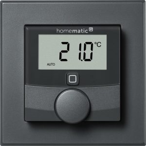 Homematic IP Wired Smart Home Wired Wandthermostat, Anthrazit