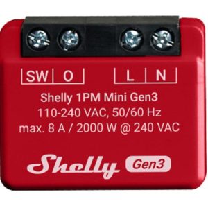 Shelly WLAN-Schaltaktor Mini PM Gen3