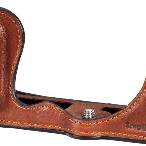Smallrig Halb-Ledertasche für Panasonic LUMIX S9 Braun