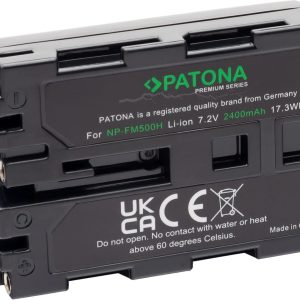 Patona Digitalkamera-Akku Premium NP-FM500H