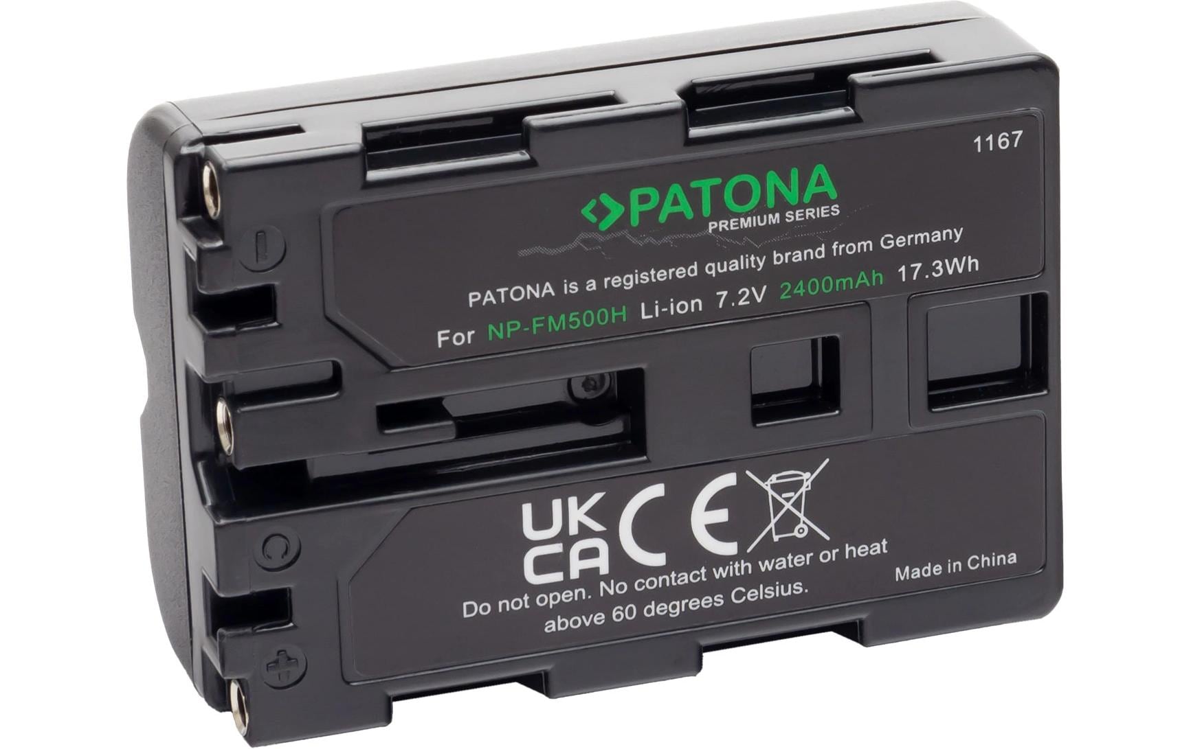 Patona Digitalkamera-Akku Premium NP-FM500H
