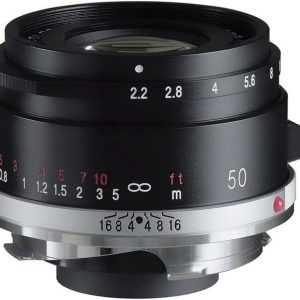 Voigtländer Festbrennweite Color-Skopar 50mm F/2.2 VM Schwarz – Leica M
