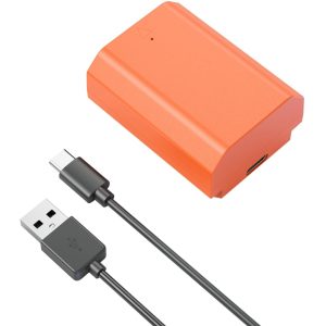 Smallrig Digitalkamera-Akku NP-FZ100 USB-C Orange