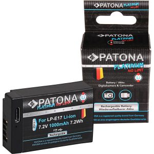 Patona Platinum Akku für Canon LP-E17