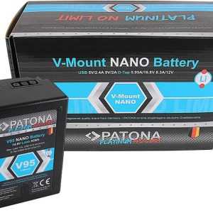 Patona Digitalkamera-Akku Platinum NANO Akku für Sony DSR 600P
