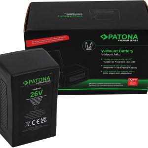 Patona Premium Akku für LED-Lampen und Videokameras