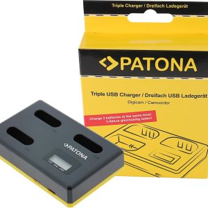 Patona Ladegerät USB Ladegerät für Sony