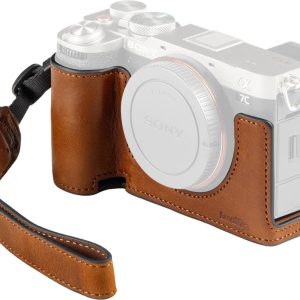 Smallrig Ledertaschen-Set für Sony Alpha 7C II / Alpha 7CR