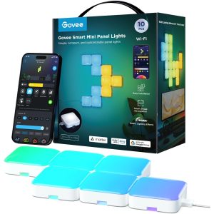 Govee Panelleuchte Smart Mini Erweiterung, 6er, RGBIC