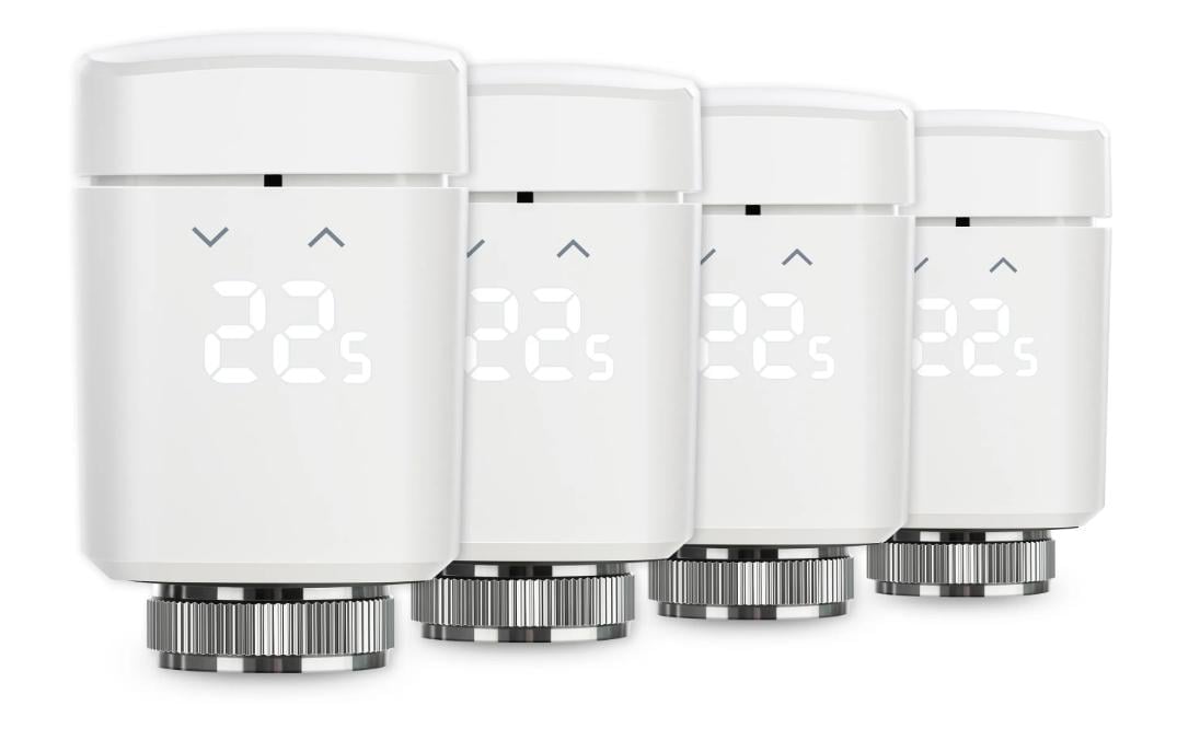 Eve Systems Heizkörperthermostat Eve Thermo 4er Set