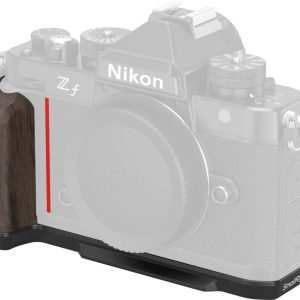 Smallrig L-Winkel Mount Plate with Wooden Handle
