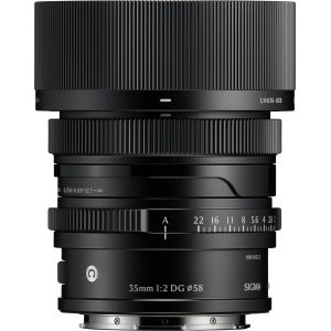 Sigma Festbrennweite 35mm F/2.0 DG Contemporary Schwarz – L-Mount