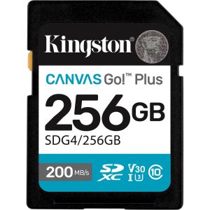 Kingston SDXC-Karte Canvas Go! Plus 256 GB