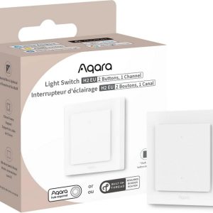 Aqara Lichtschalter H2 EU (2 Tasten, 1 Kanal) Weiss