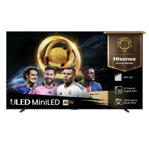 Hisense TV 100U7QTUK 100, 3840 x 2160 (Ultra HD 4K), LED-LCD