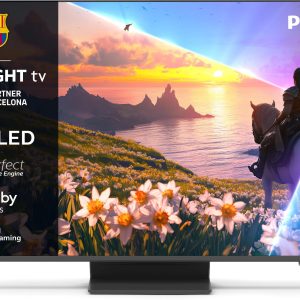 Philips TV 55PUS8600/12 55 4K QLED Ambilight TV, 2025