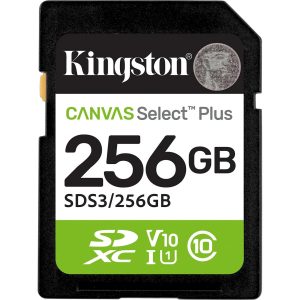Kingston SDHC-Karte Canvas Select Plus Gen3 256 GB