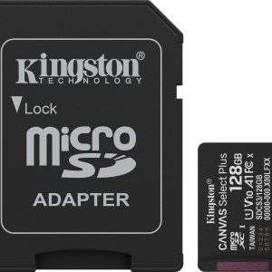 Kingston microSDXC-Karte Canvas Select Plus Gen3 128 GB