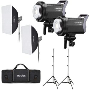 Godox LA150D-K2 Litemons Studio Licht-Kit