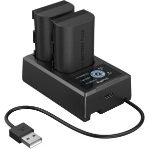 Smallrig Digitalkamera-Akku LP-E6P mit Akku-Ladegerät