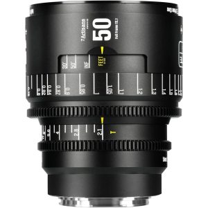 7Artisans Festbrennweite 50mm T/2.1 INFINTE Schwarz – Canon EF