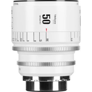 7Artisans Festbrennweite 50mm T/2.1 INFINTE Weiss – Arri PL