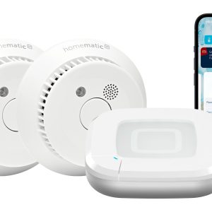 Homematic IP Funk-Rauchmelder 2x Rauchmelder, Access Point 2
