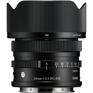 Sigma Festbrennweite 24mm F/3.5 DG Contemporary Schwarz – L-Mount