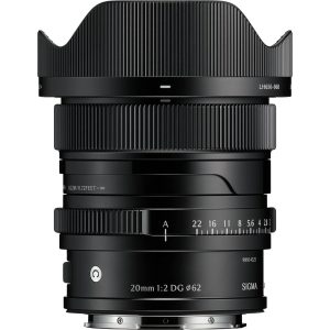 Sigma Festbrennweite 20mm F/2.0 DG Contemporary Schwarz – L-Mount