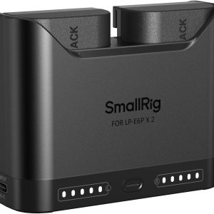 Smallrig Digitalkamera-Akku Turbo Charging Kit mit 2x LP-E6P akku