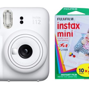 Fujifilm Fotokamera Instax Mini 12 KIT Weiss