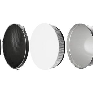 Westcott Reflektor mit 45-Grad Tiefenfokus, Wabenraster und Diffusor