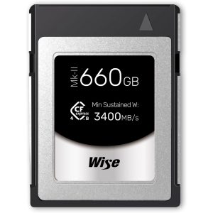 Wise CFexpress-Karte 4.0 Typ B PRO Mk-II 660 GB