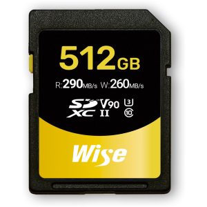 Wise SDXC-Karte UHS-II V90 512 GB