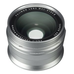 Fujifilm Objektiv-Konverter WCL-X100 II Silber