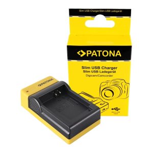 Patona Ladegerät Micro-USB Canon NB-13L