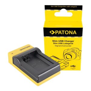 Patona Ladegerät Slim Micro-USB Sony NP-FW50