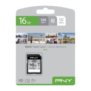 PNY SDHC-Karte Elite UHS-I U1 16 GB