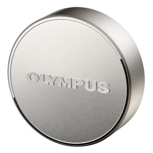 OM-System Objektivdeckel LC-61 Frontdeckel Silber