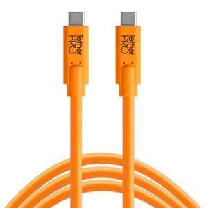 Tether Tools Kabel TetherPro USB-C / USB-C 3 Meter – orange