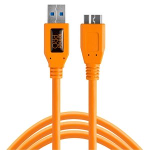 Tether Tools Kabel TetherPro USB 3.0 A / Micro B 4.6 Meter – orange