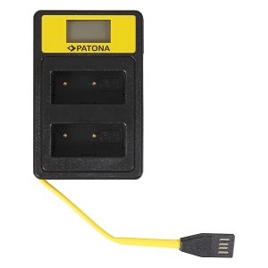 Patona Ladegerät Smart Dual LCD USB Fujifilm NP-W126