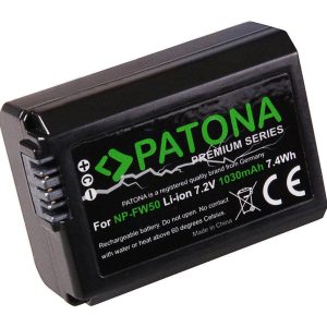 Patona Digitalkamera-Akku Premium NP-FW50