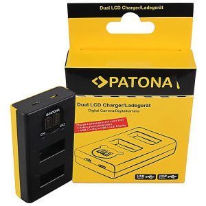 Patona Ladegerät Dual GoPro Max